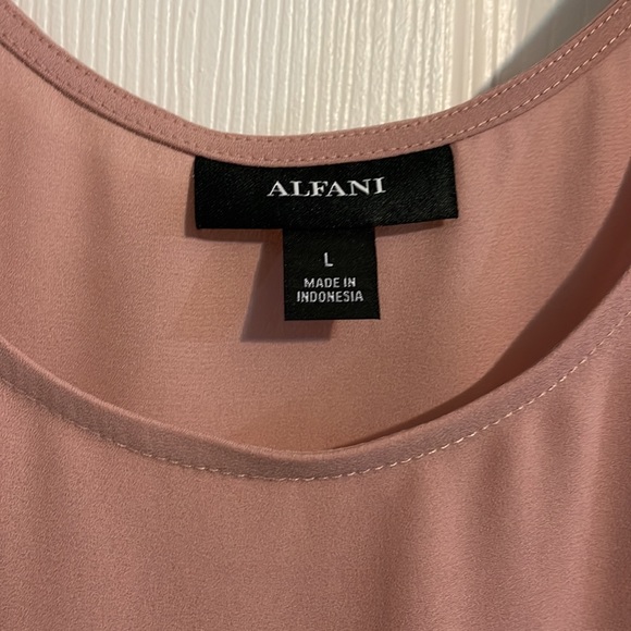 *NWT* Alfani, Champagne Shell/Camisole, Large - Picture 2 of 3